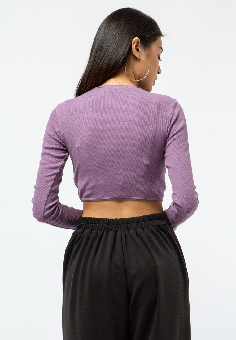 Long Sleeve Crop Top