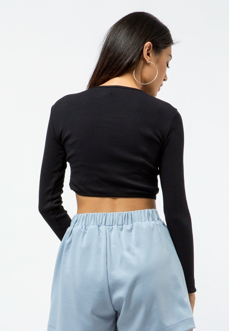Long Sleeve Crop Top