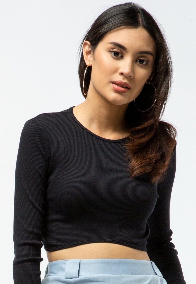 Long Sleeve Crop Top