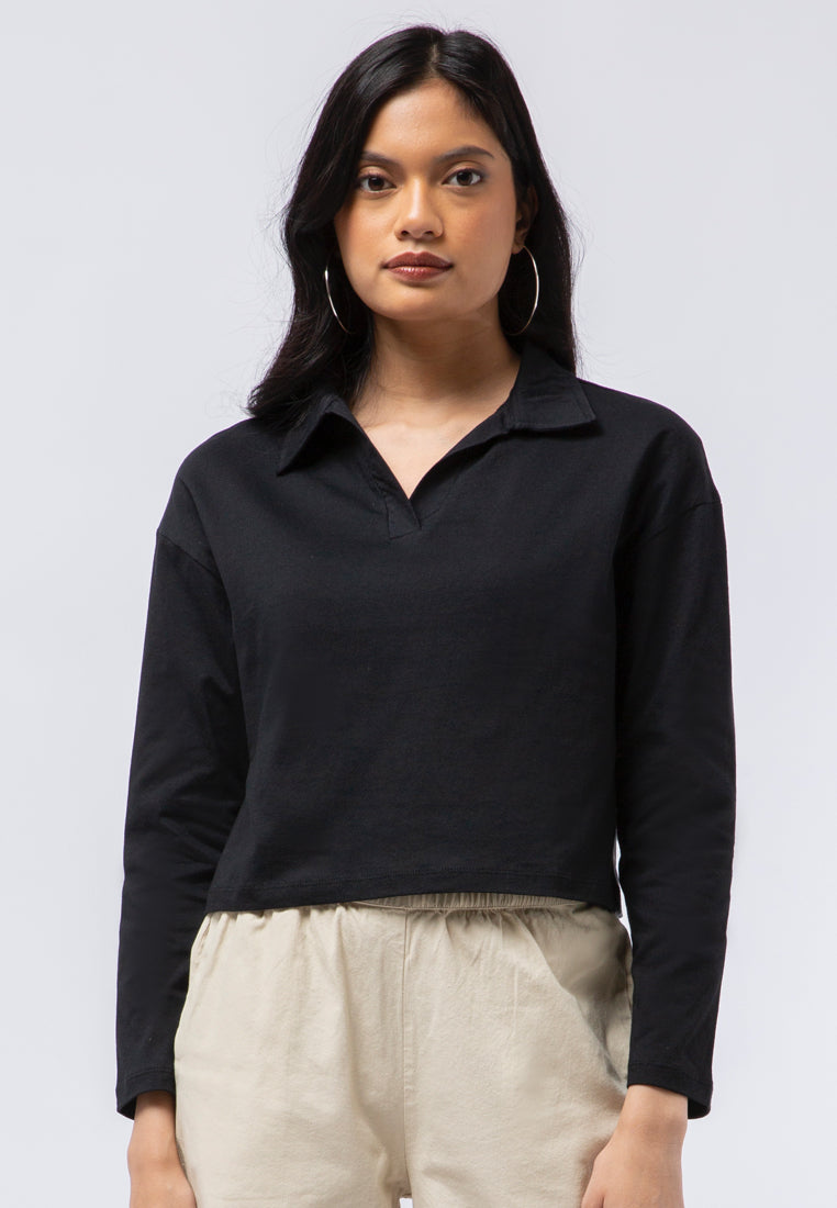 Long Sleeve Polo Shirt