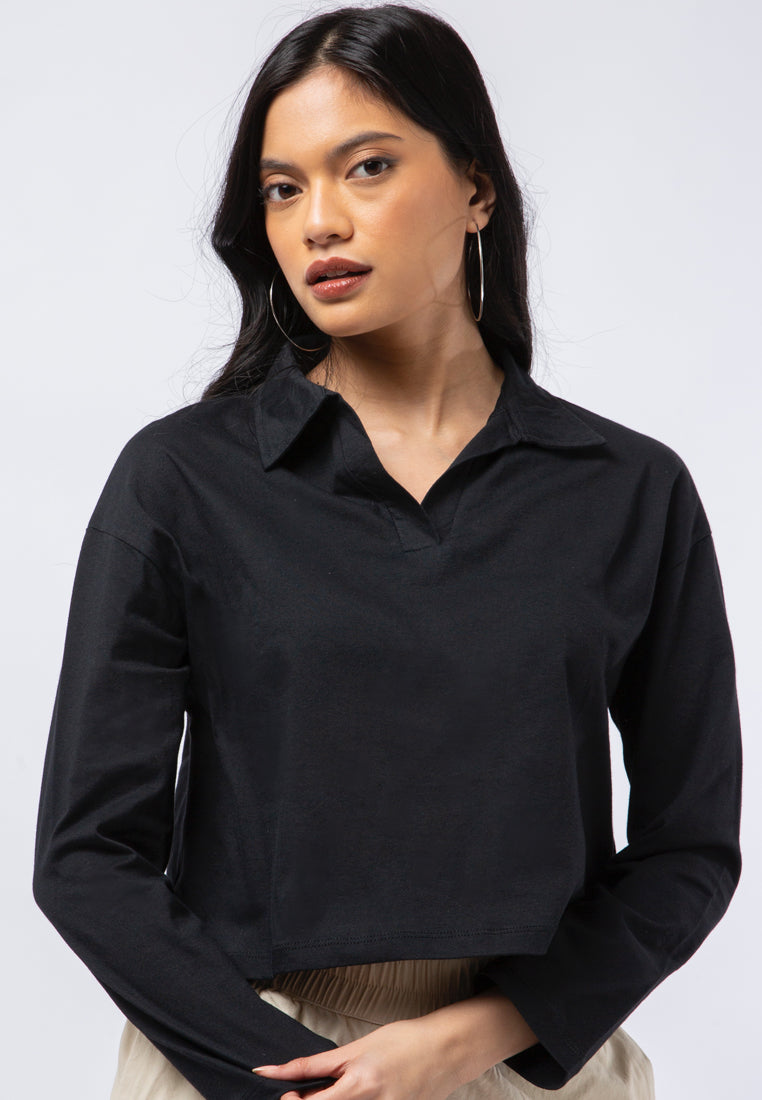 Long Sleeve Polo Shirt