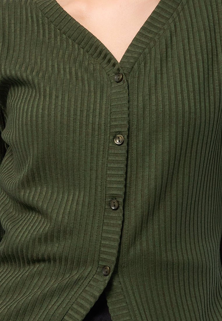 Long Sleeve Rib Top
