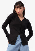 Long Sleeve Rib Top