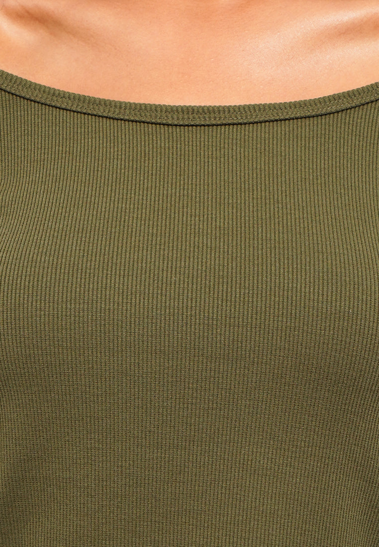 Long Sleeve Rib Top