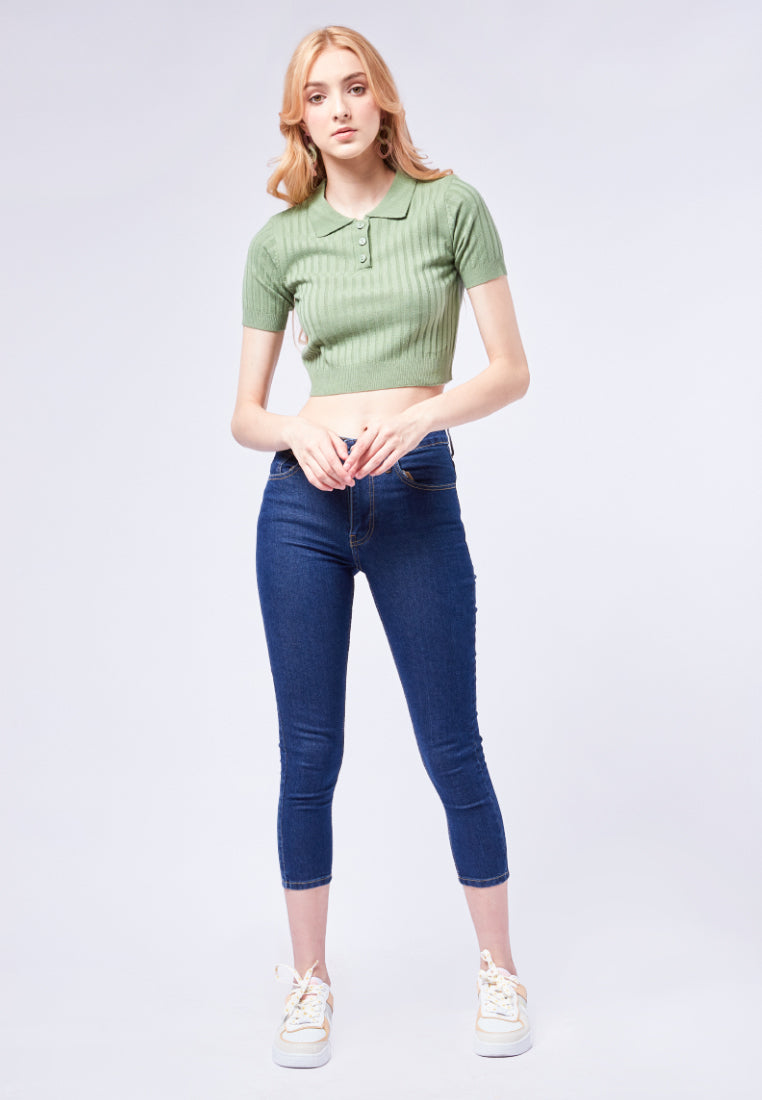 Short Sleeve Fitted Polo Shirt