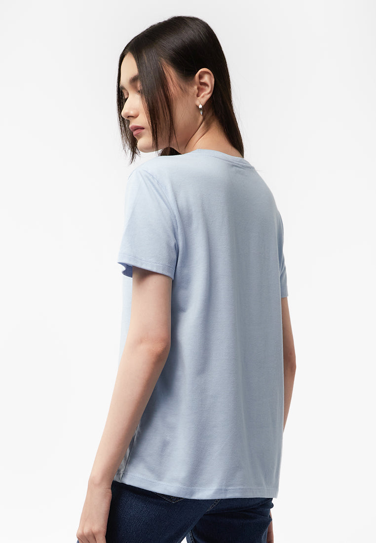 Round Neck Graphic T-Shirt