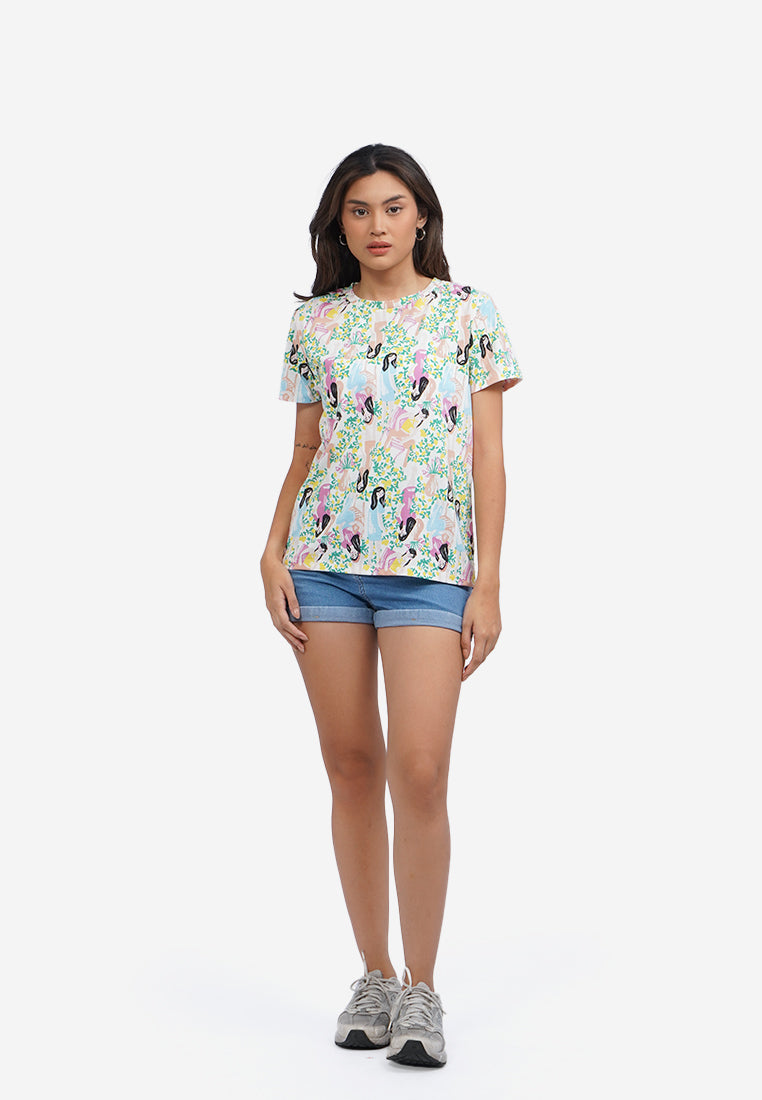 Full Printed Short Sleeve T-Shirt