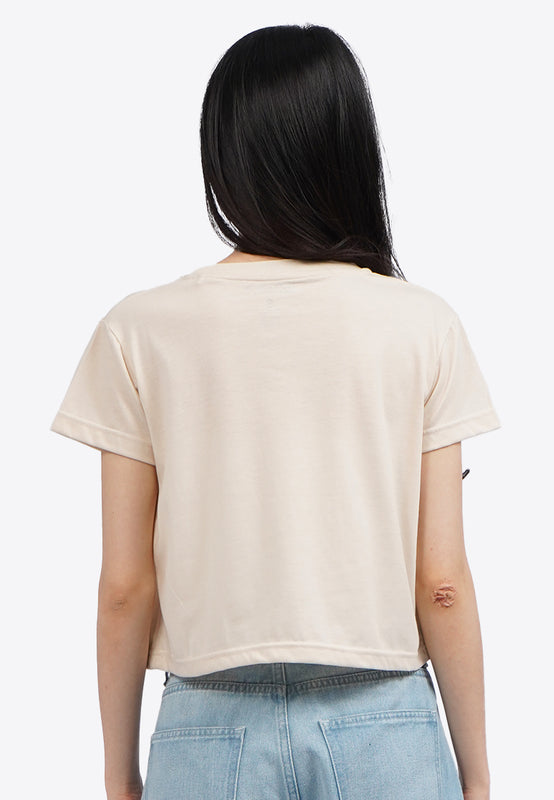 Short Sleeve Graphic Crop Tee