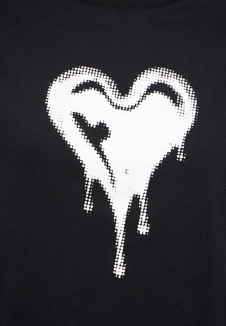 Short Sleeve Graphic Crop T-Shirt