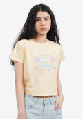 Short Sleeve Graphic Crop T-Shirt
