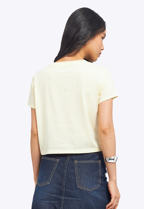 Short Sleeve Graphic Crop T-Shirt