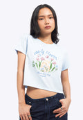 Short Sleeve Graphic Crop T-Shirt