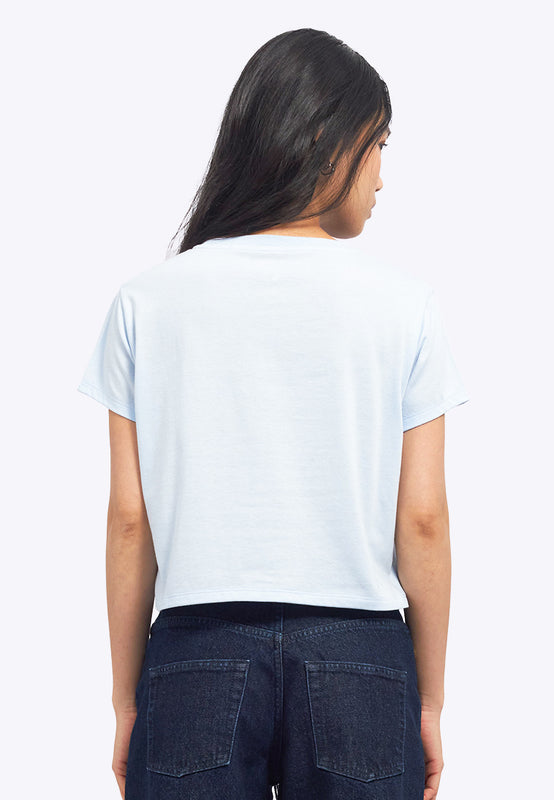 Short Sleeve Graphic Crop T-Shirt