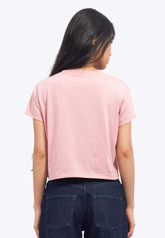 Short Sleeve Graphic Crop T-Shirt