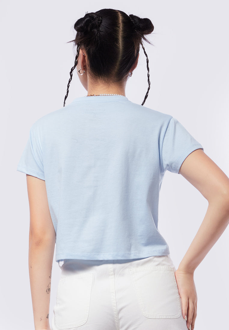 Short Sleeve Graphic Crop T-Shirt