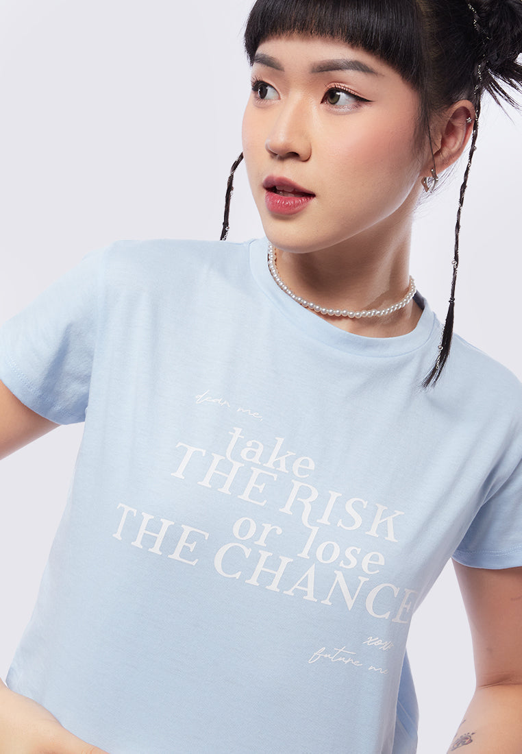 Short Sleeve Graphic Crop T-Shirt