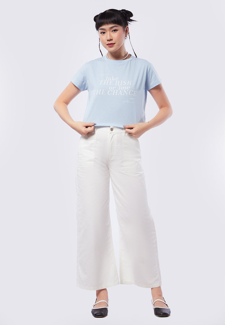 Short Sleeve Graphic Crop T-Shirt