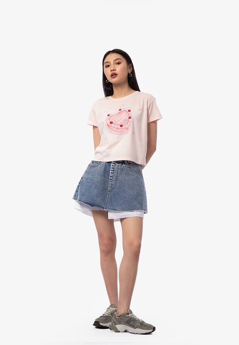 Short Sleeve Graphic Boxy T-Shirt
