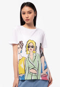 Graphic Short Sleeve T-Shirt Off White