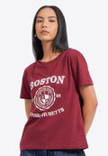 Round Neck Short Sleeve Graphic T-Shirt