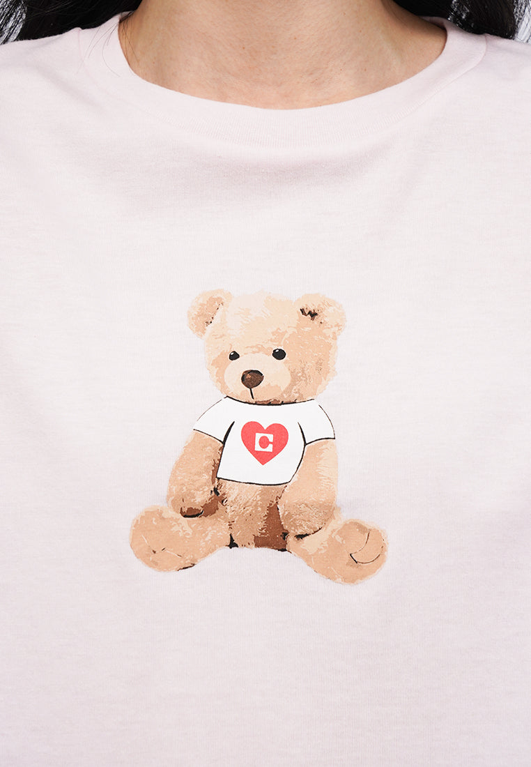 Short Sleeve Graphic Crop T-Shirt