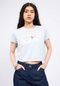 Short Sleeve Graphic Crop T-Shirt