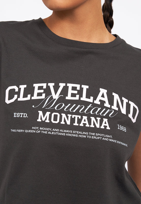 Short Sleeve Graphic Crop T-Shirt