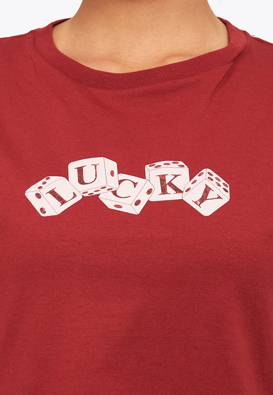 Short Sleeve Graphic Crop T-Shirt
