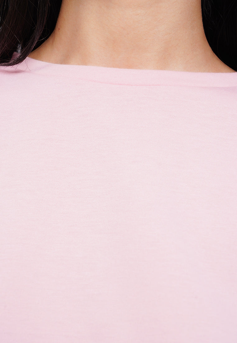 Short Sleeve Basic Crop T-Shirt