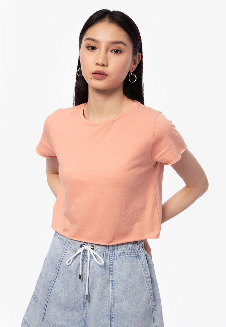 Short Sleeve Crop T-Shirt