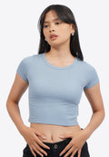Short Sleeve Ribbed T-Shirt