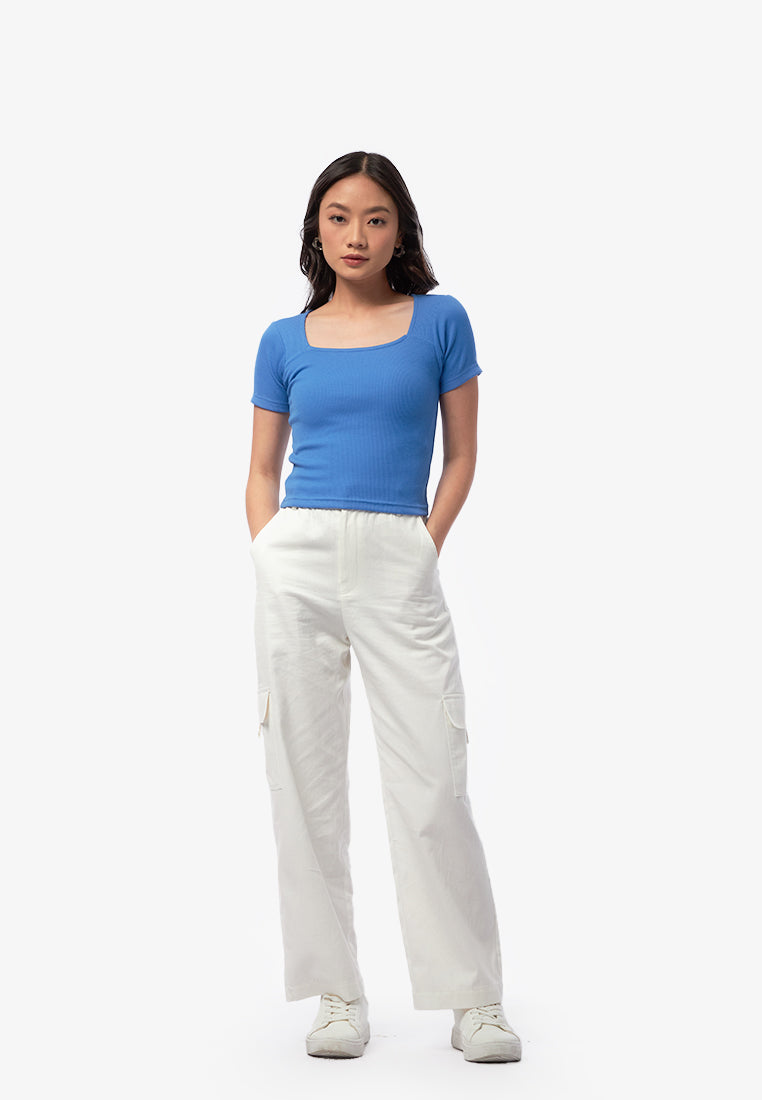 Short Sleeve Rib T-Shirt