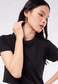 Boxy Short Sleeve Crop T-Shirt
