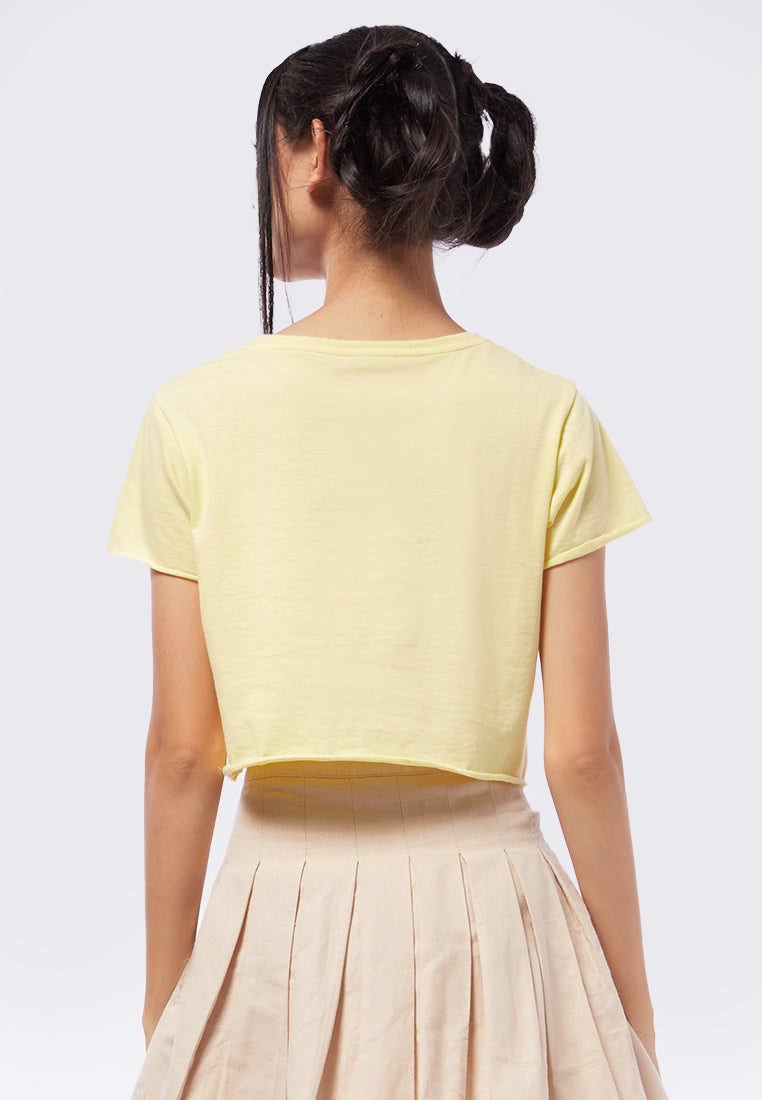 Short Sleeve Crop T-Shirt