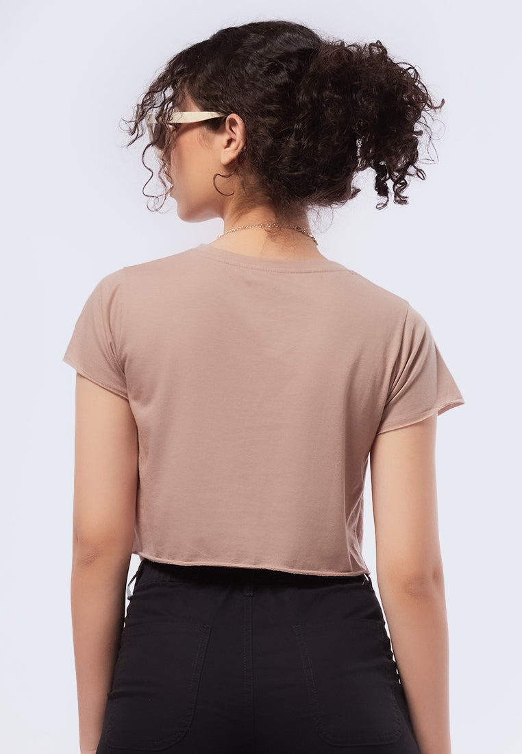 Short Sleeve Boxy Crop Top