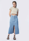 Basic Short Sleeve Crop T-shirt