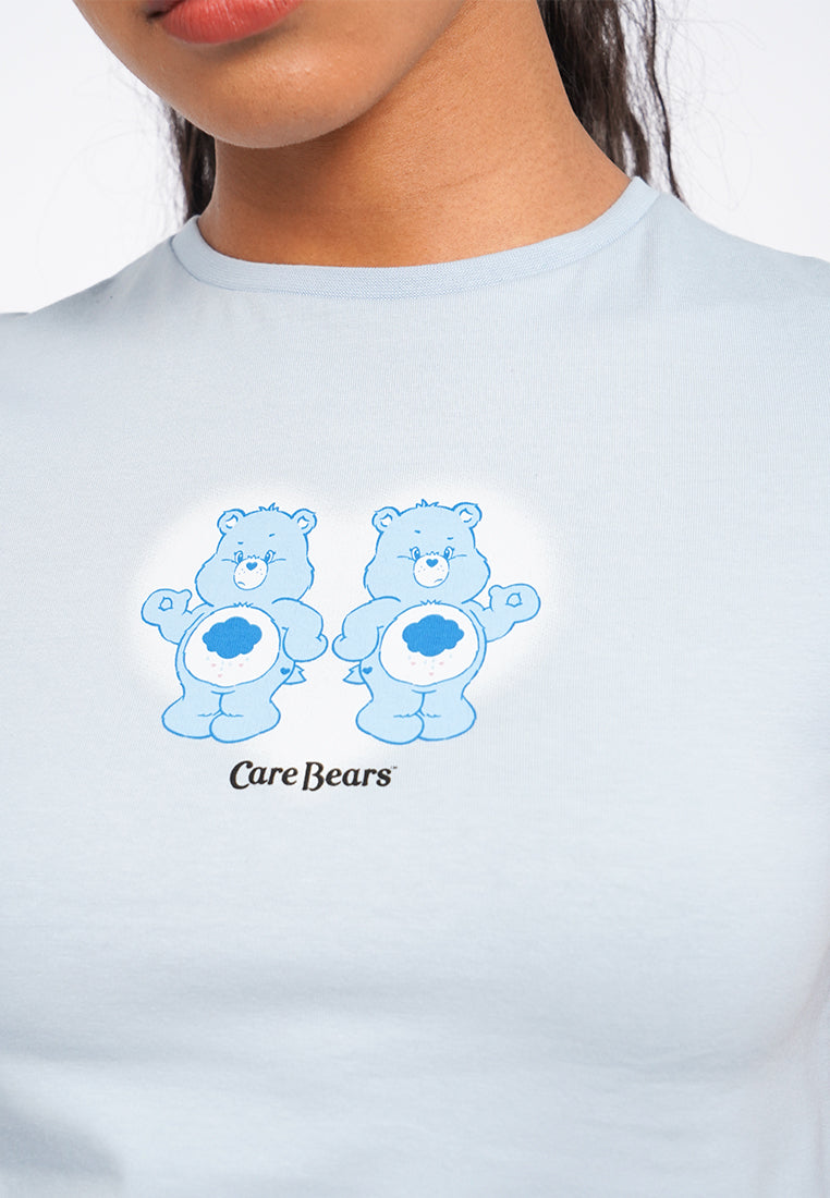 Care Bears Fitted Graphic Crop T-Shirt