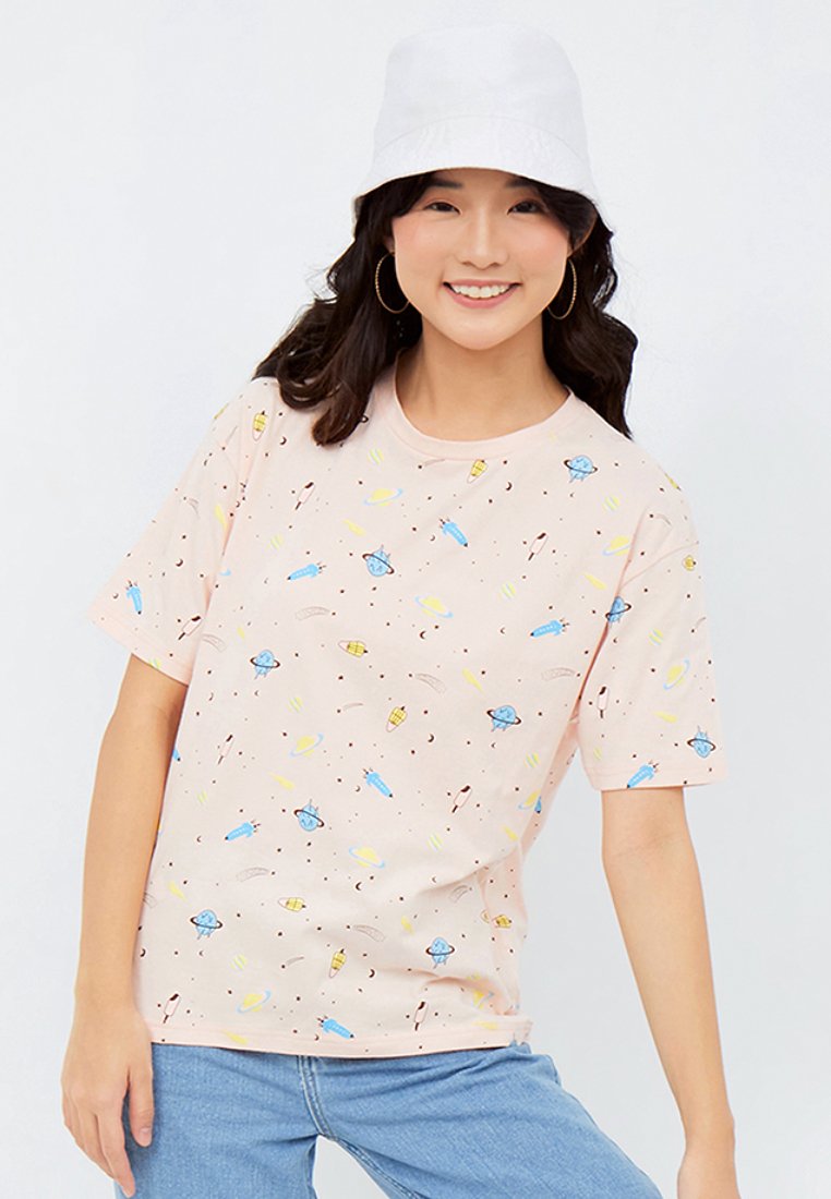Oversized Full Print T-shirt