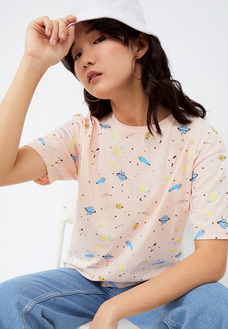 Oversized Full Print T-shirt