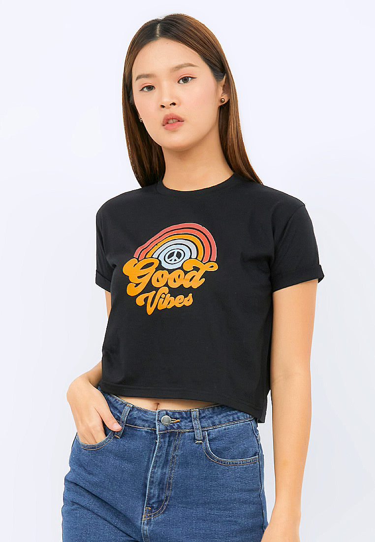 Graphic Crop T-shirt