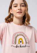 Graphic Short Sleeve Crop T-shirt