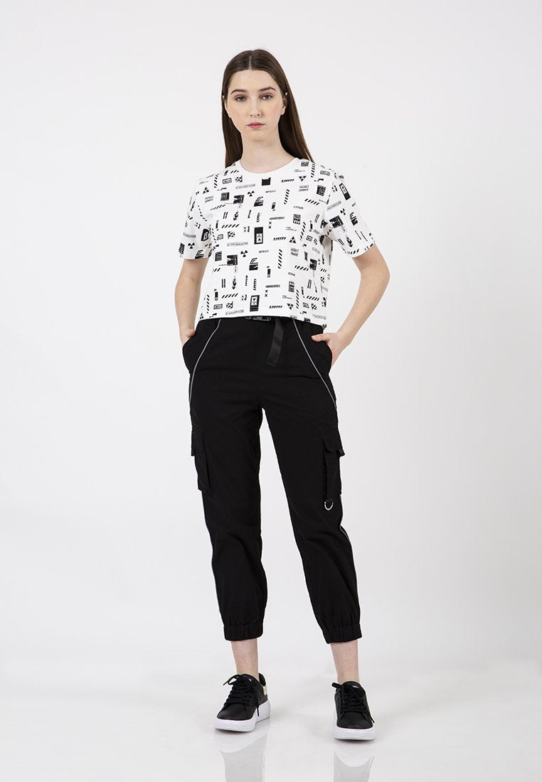 Loose Crop Sweatshirt