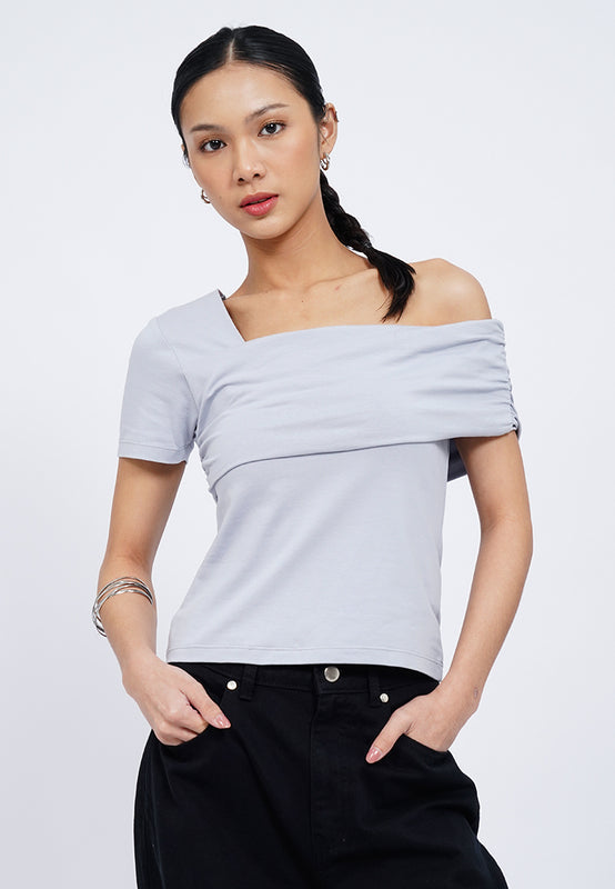 Off Shoulder Fitted Top
