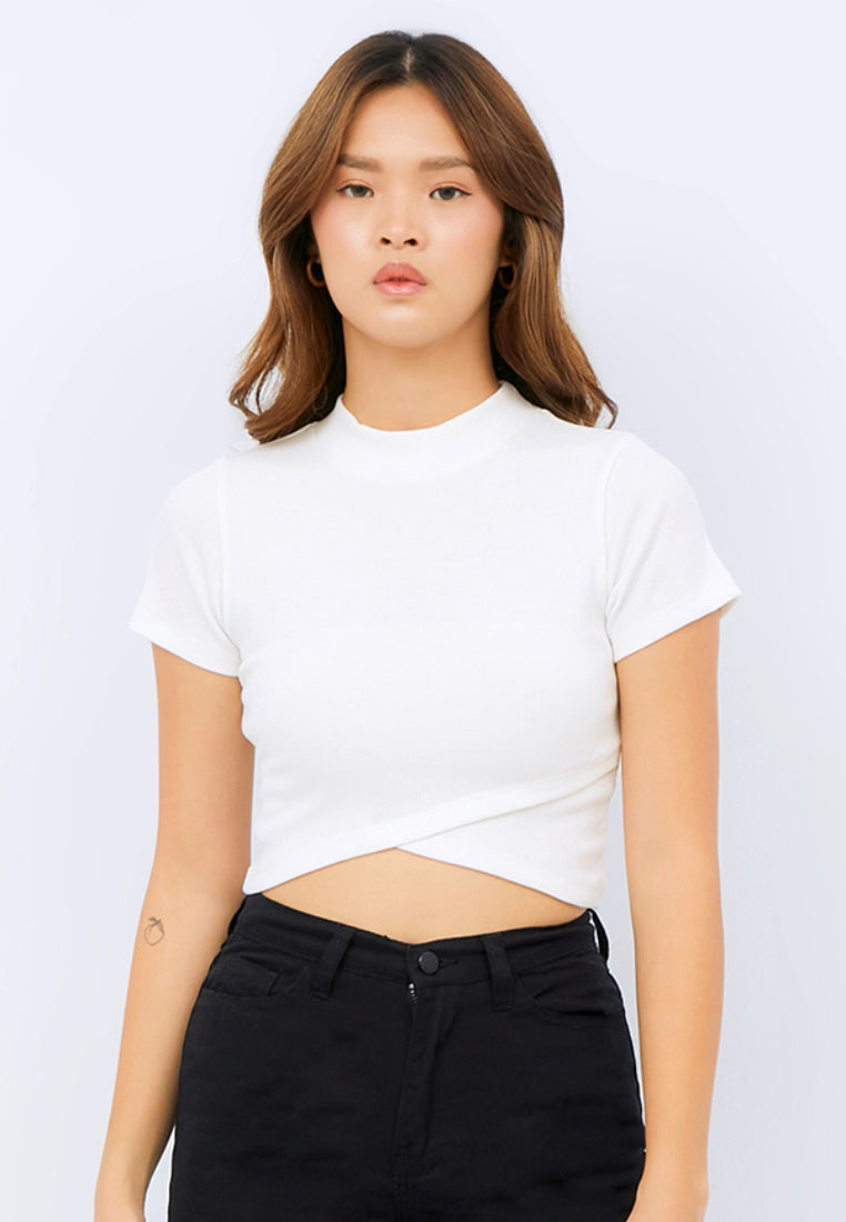 Overlap Hem Top