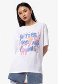 Oversized Graphic T-Shirt Off White