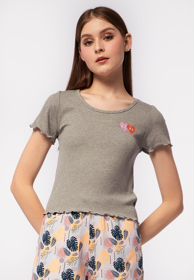 Short Sleeve Pajama Top