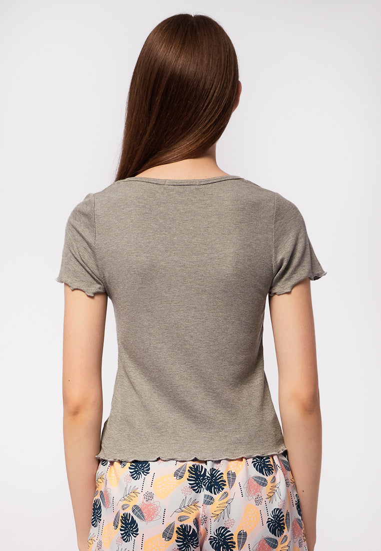 Short Sleeve Pajama Top