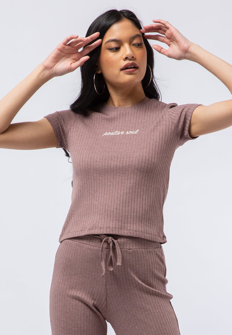 T-shirt with Embroidery Details