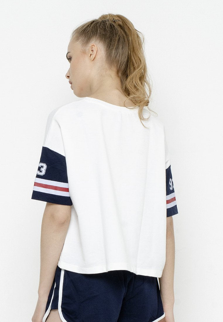 Loose Combo Sleeve Tee