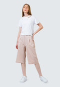 Off White Embroidery crop T-Shirt